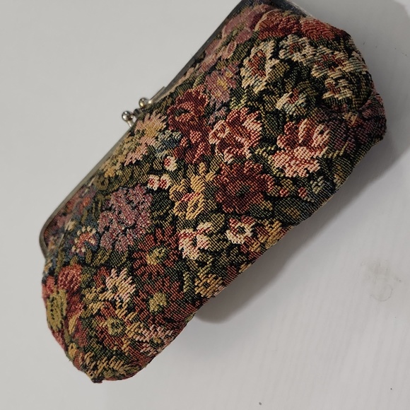 Vintage floral clutch - Picture 5 of 6